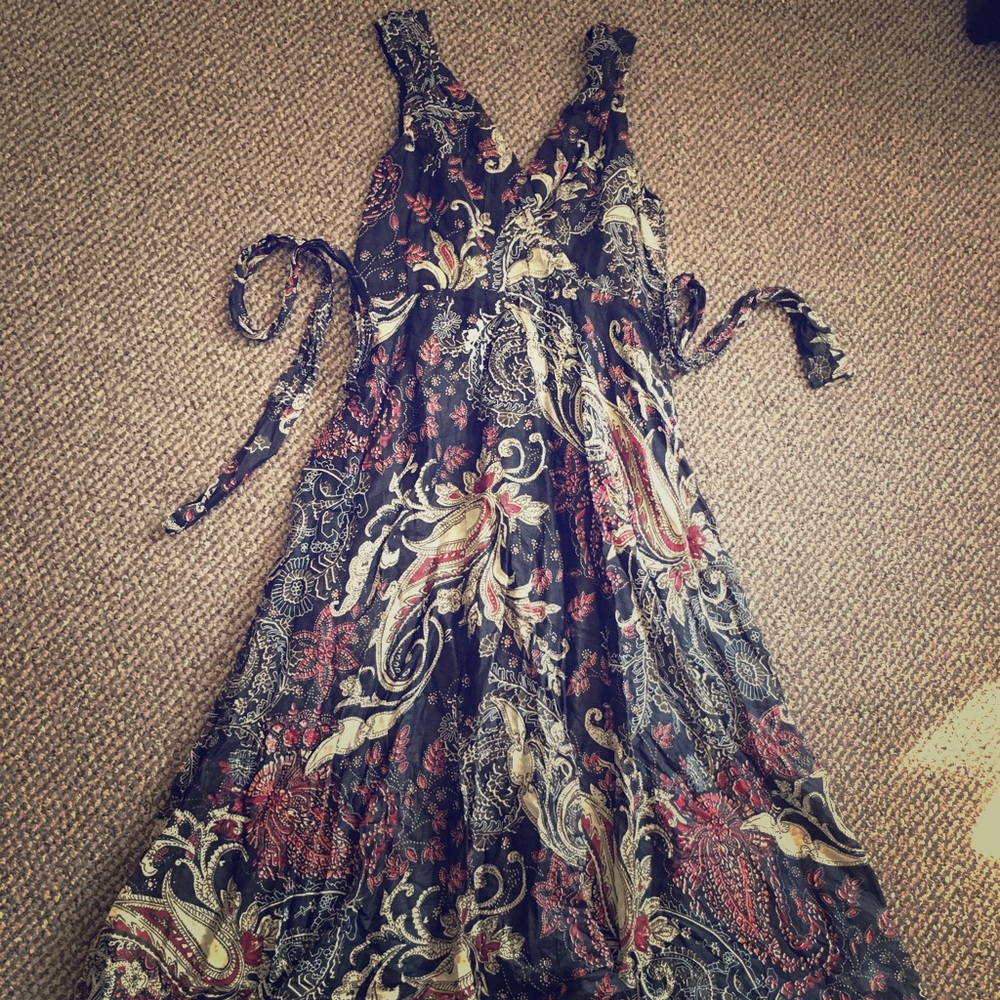 Women’s Long printed cotton dress